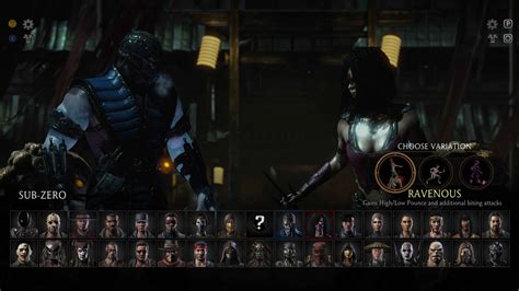 Mortal Kombat X Characters